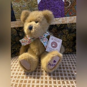 NWT - Retired - Boyds Bear Dorothy B. Beansley, MOM, jointed, hand-stitched